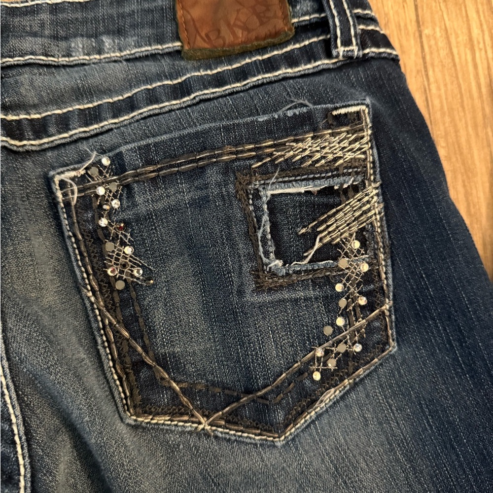 BKE Women's Blue Boot Cut Jeans - Picture 5 of 11